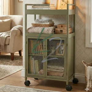 ترولی فلزی مدل درب توری