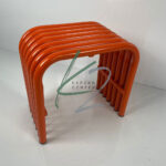 نیمکت فلزی نارنجی