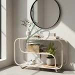 میز کنسول فلزی مدل ABS