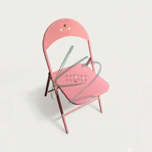 قیمت و خرید صندلی فلزی تاشو مینیمال مدل ستاره