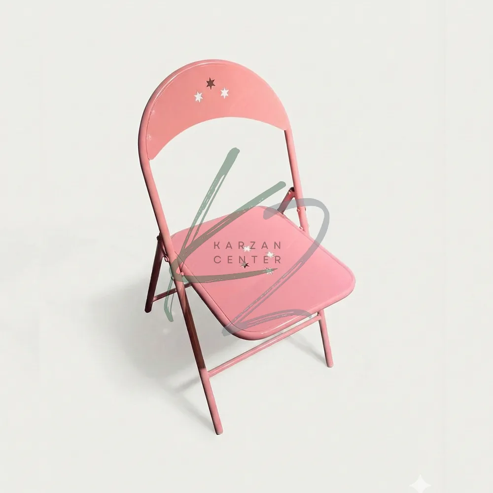 sandali felezi tasho setare قیمت و خرید صندلی فلزی تاشو مینیمال مدل ستاره