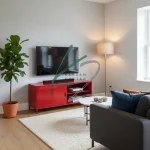 قیمت و خرید میز تلویزیون فلزی مدل اودین