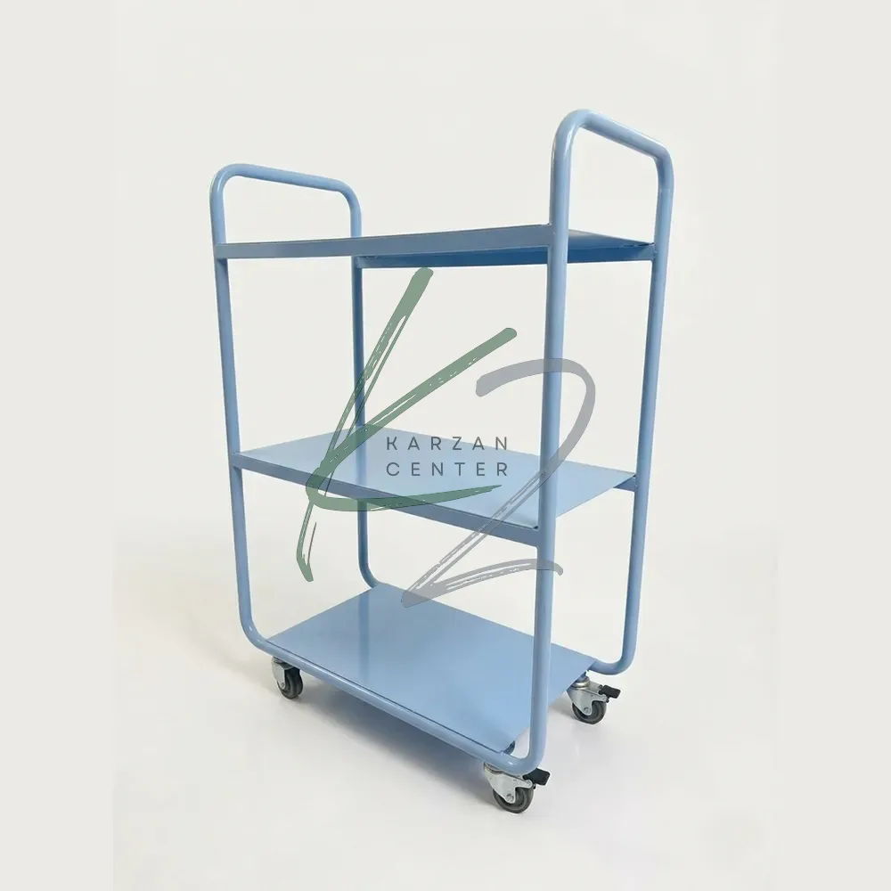 trolley pastel ترولی فلزی سه طبقه مدل پاستل