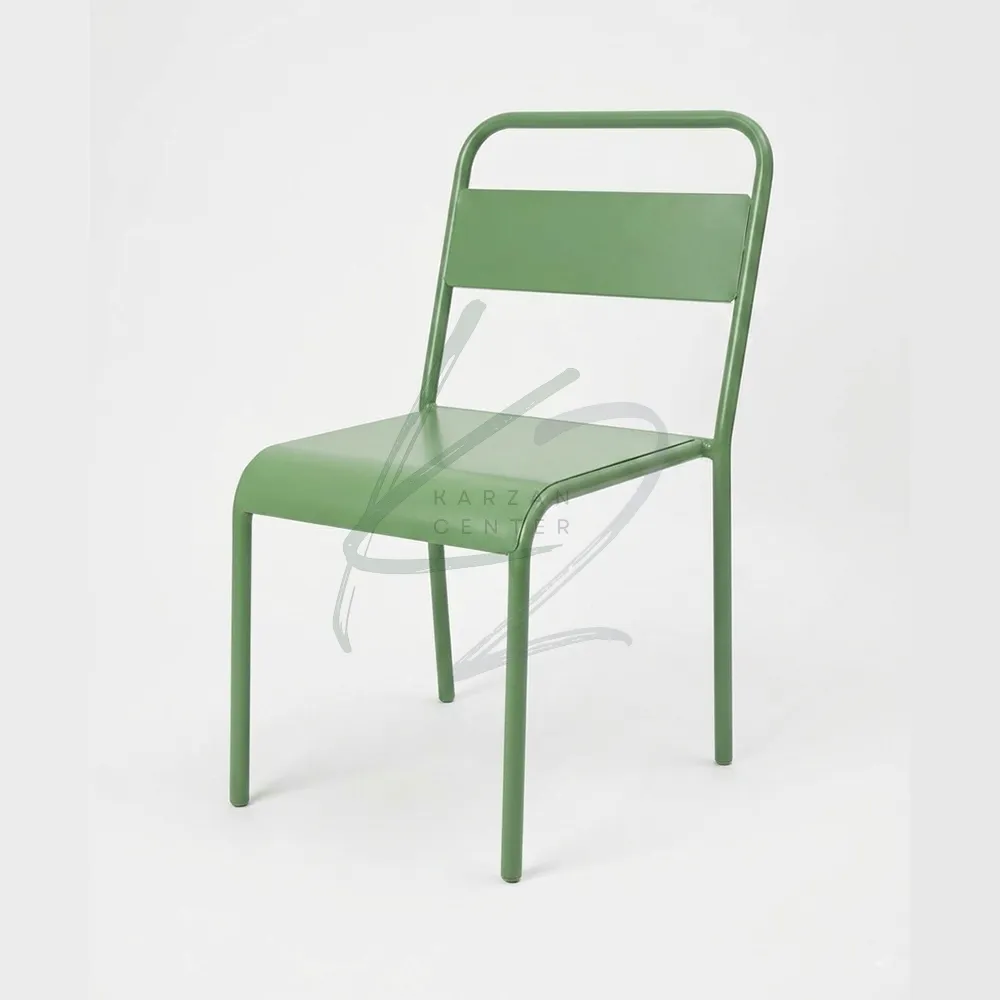 rio chair green T صندلی فلزی مدل ریو (Rio)