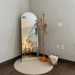 چوب لباسی ایستاده مدل ژپتو رنگ نارنچی